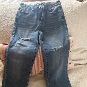 Judy Blue Dad Jean - Distressed - Size 7 (NWOT)
